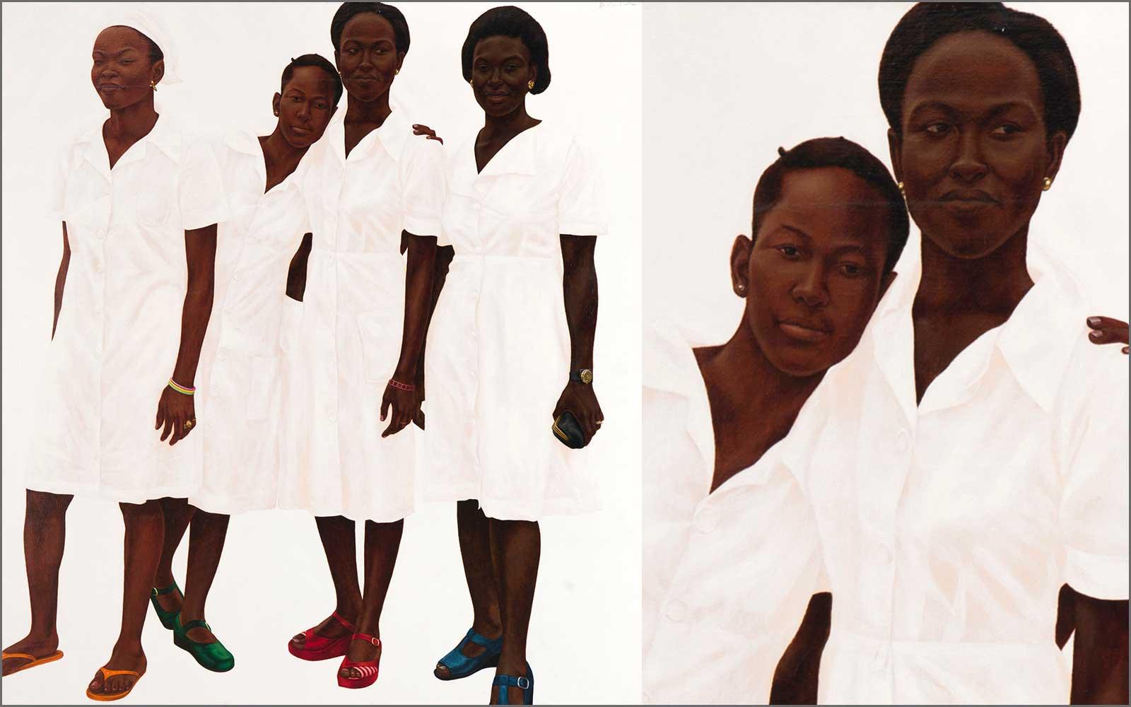Barkley L. Hendricks, Lagos Ladies (Gbemi, Bisi, Niki, Christy), 1978