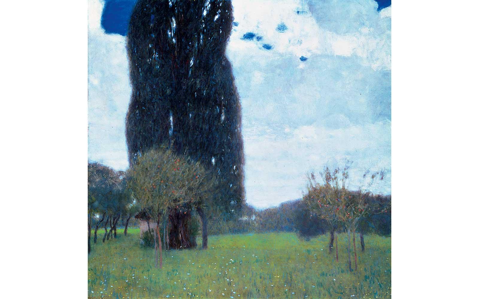 Gustav Klimt, The Large Poplar I, 1900.