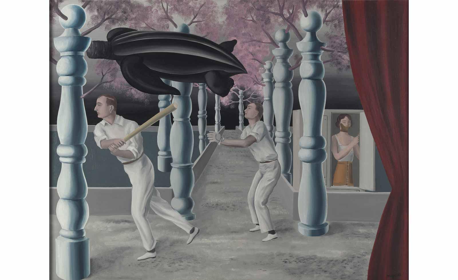 René Magritte, The Secret Player, 1927.