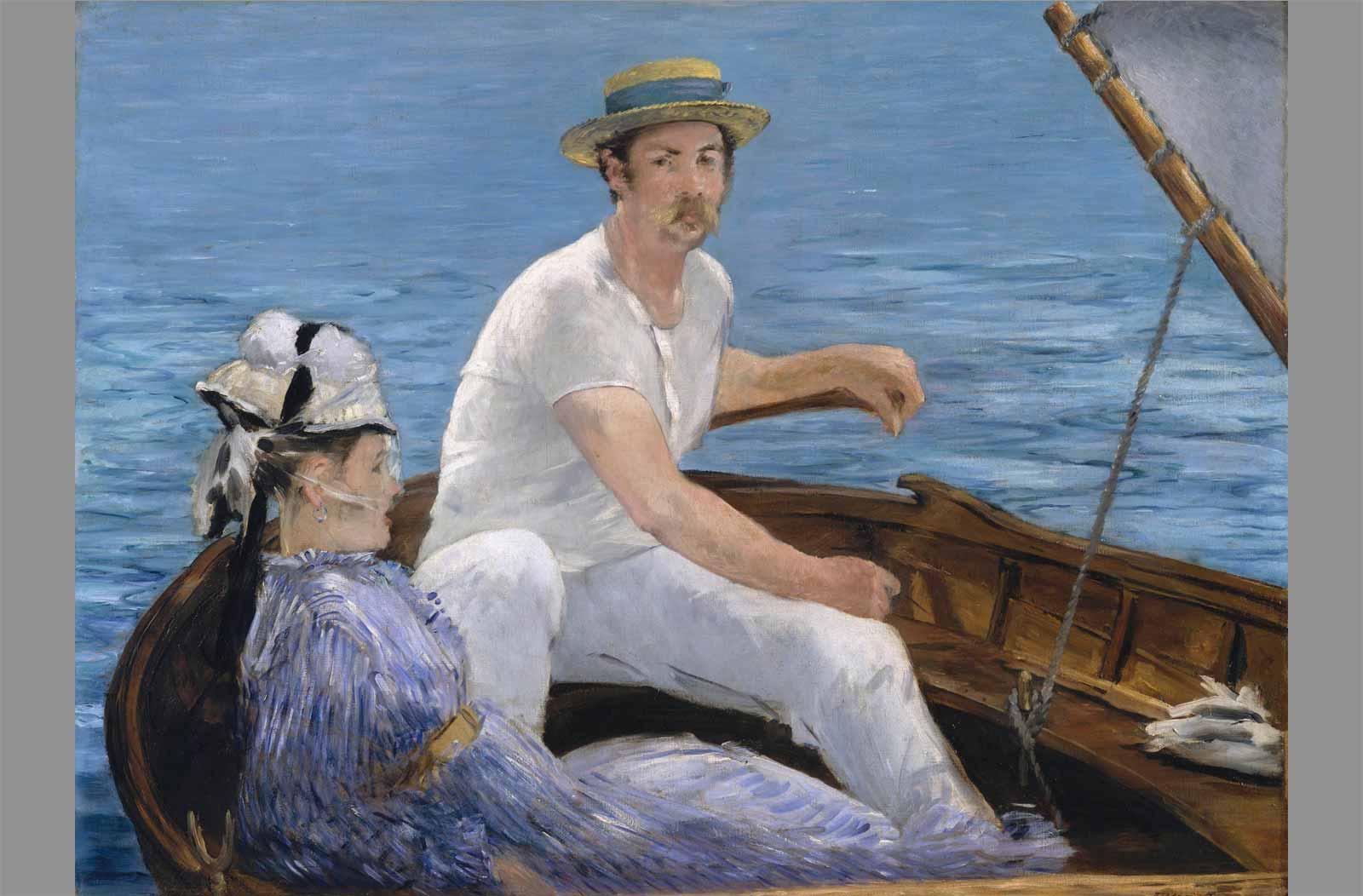 Édouard Manet. Boating, 1874–75.