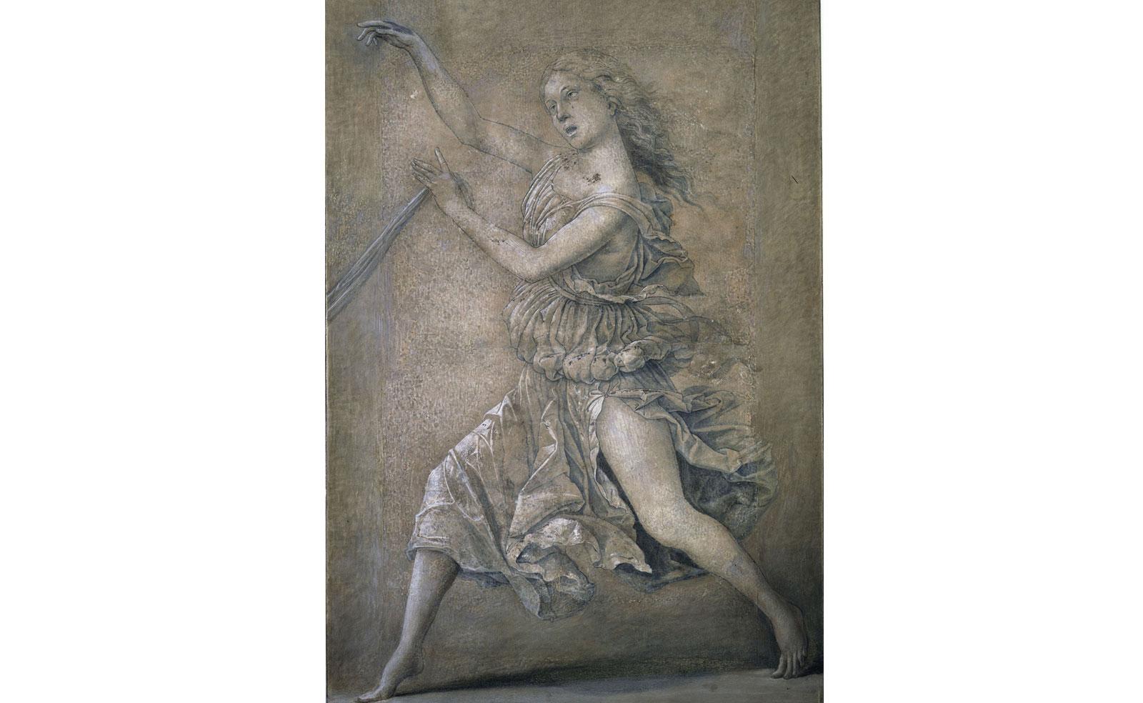 Dancing Muse by Andrea Mantegna.