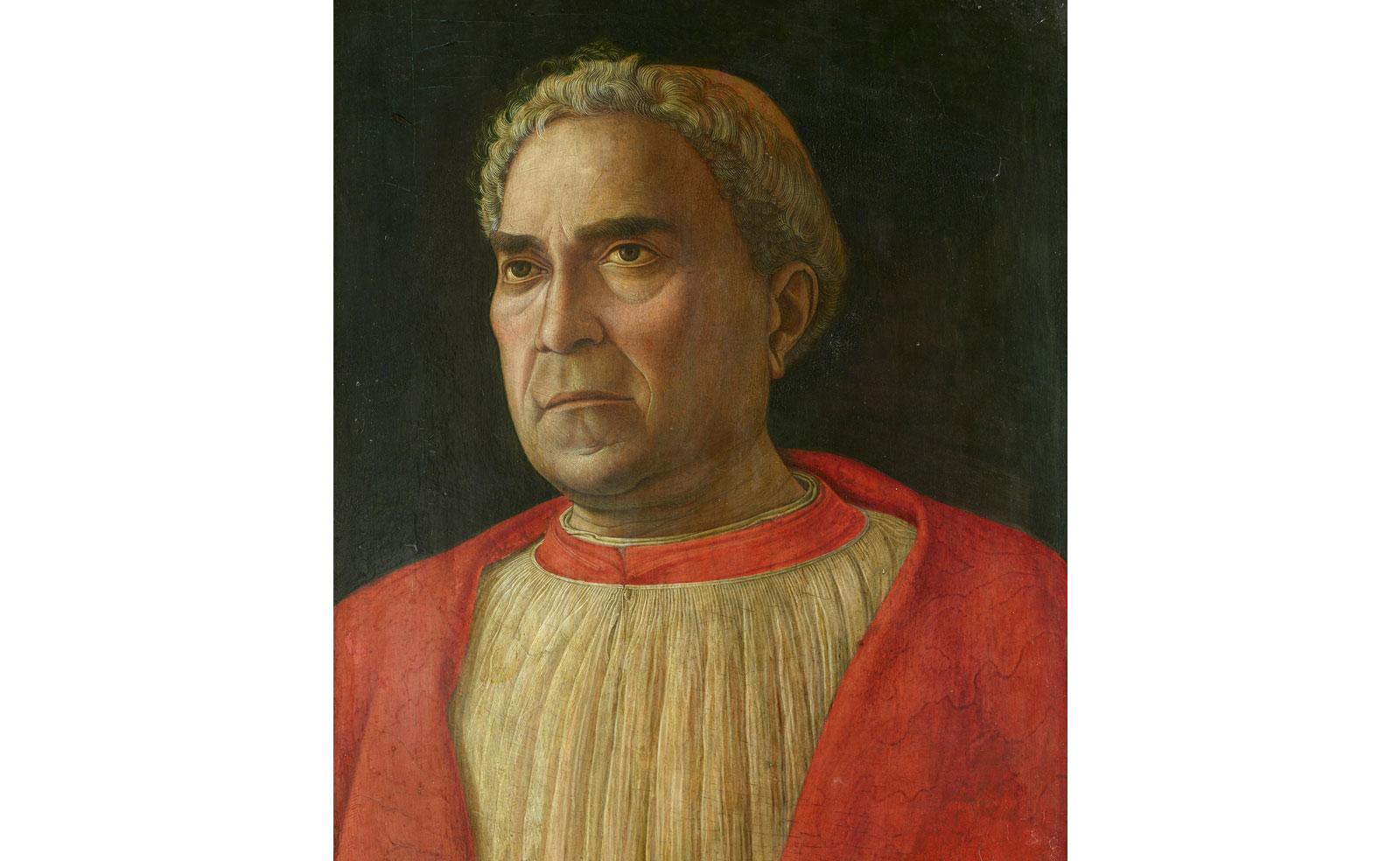 Cardinal Lodovico Trevisan by Andrea Mantegna.
