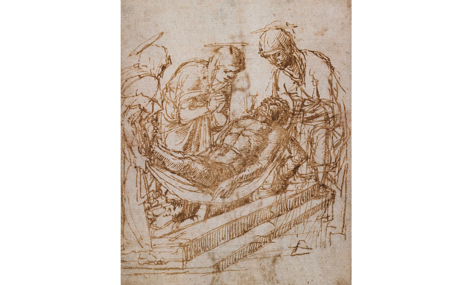 Deposition by Andrea Mantegna.