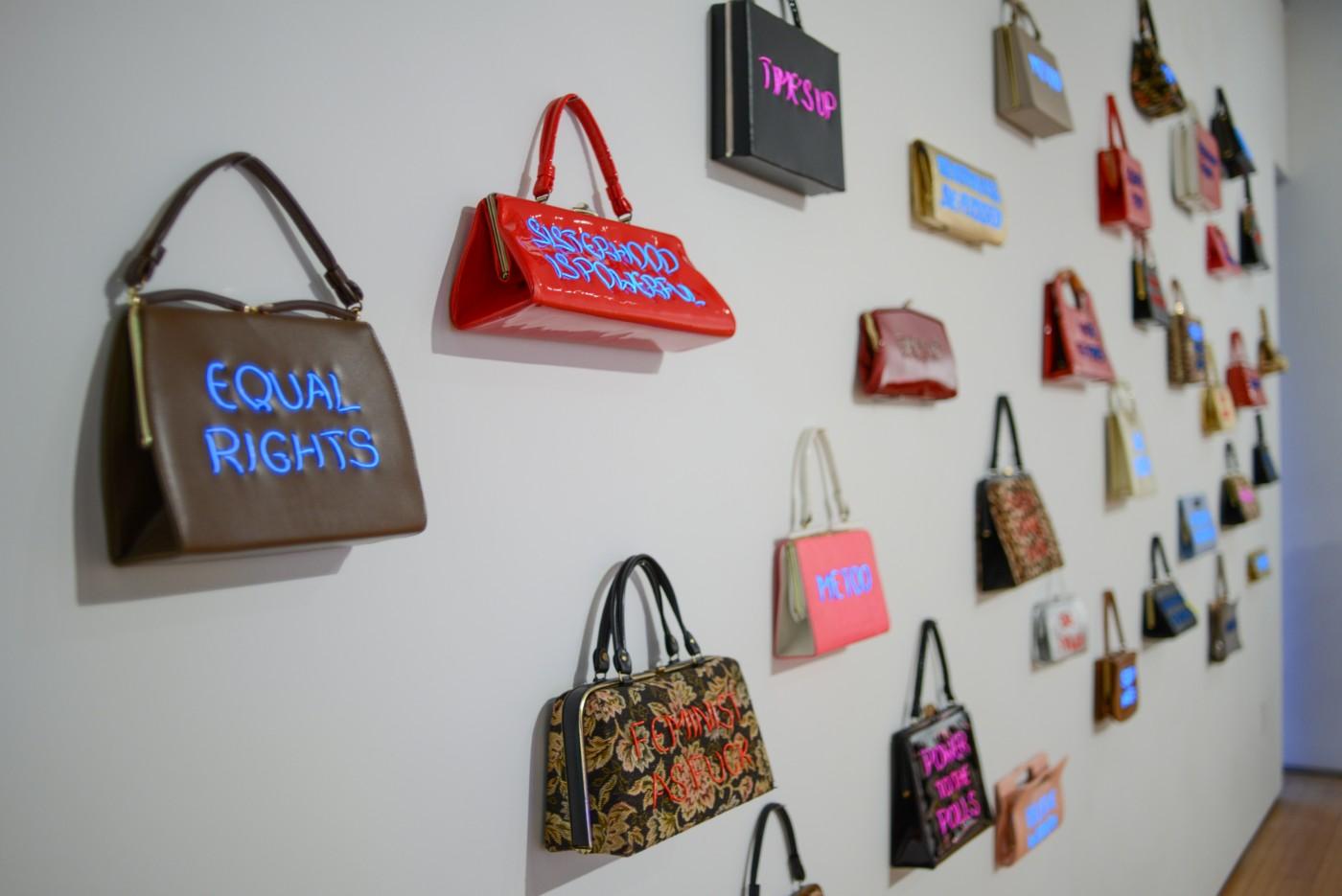 An Exhibition and Imperative VOTE FEMINIST Art Object