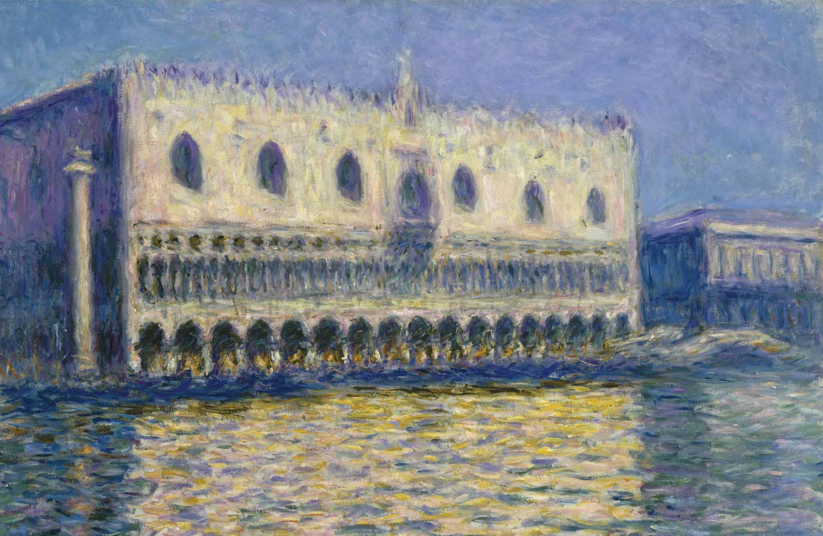 Claude Monet, The Doge's Palace, 1908.