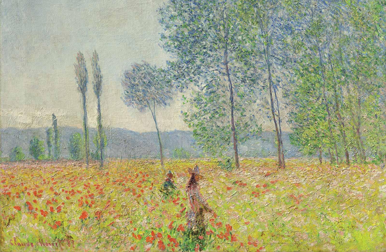 Claude Monet, Under the Poplars, 1887.