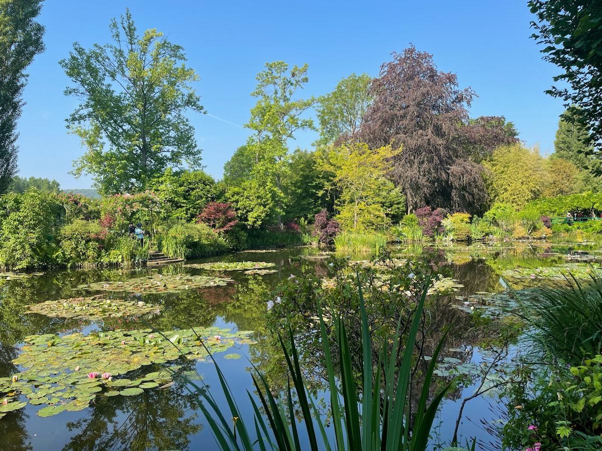 View of the Water Lily Pond at Monet’s Garden in Giverny.