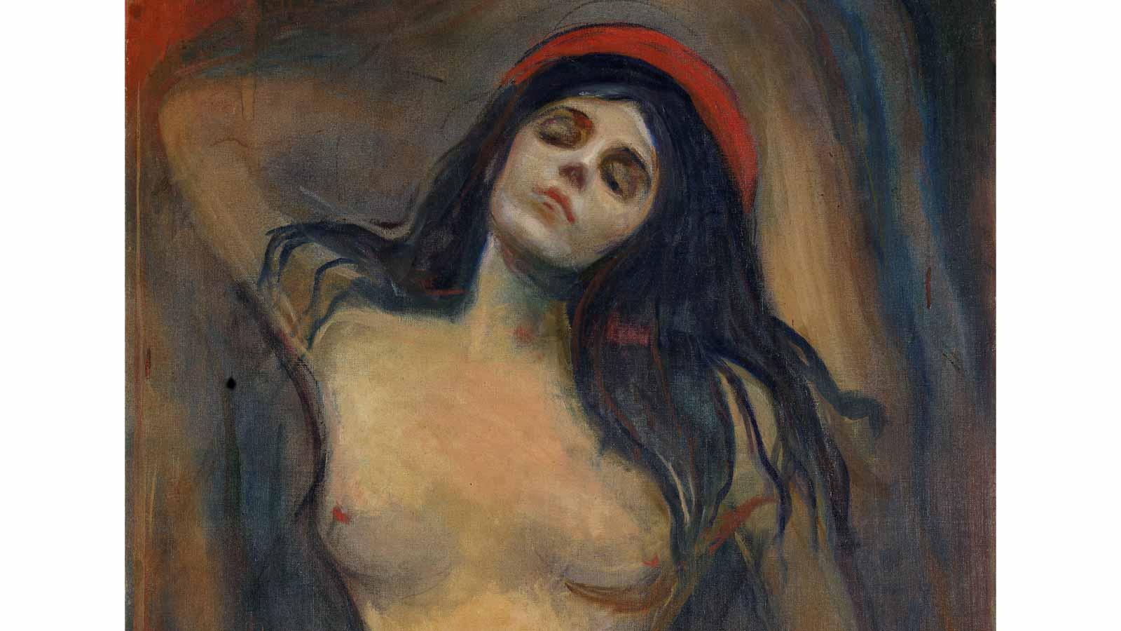 Edvard Munch, Madonna, 1894-95.