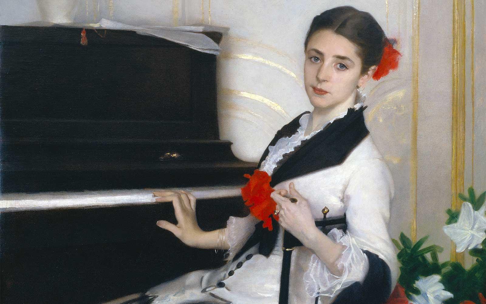 Madame Ramón Subercaseaux by John Singer Sargent, 1880-1881.