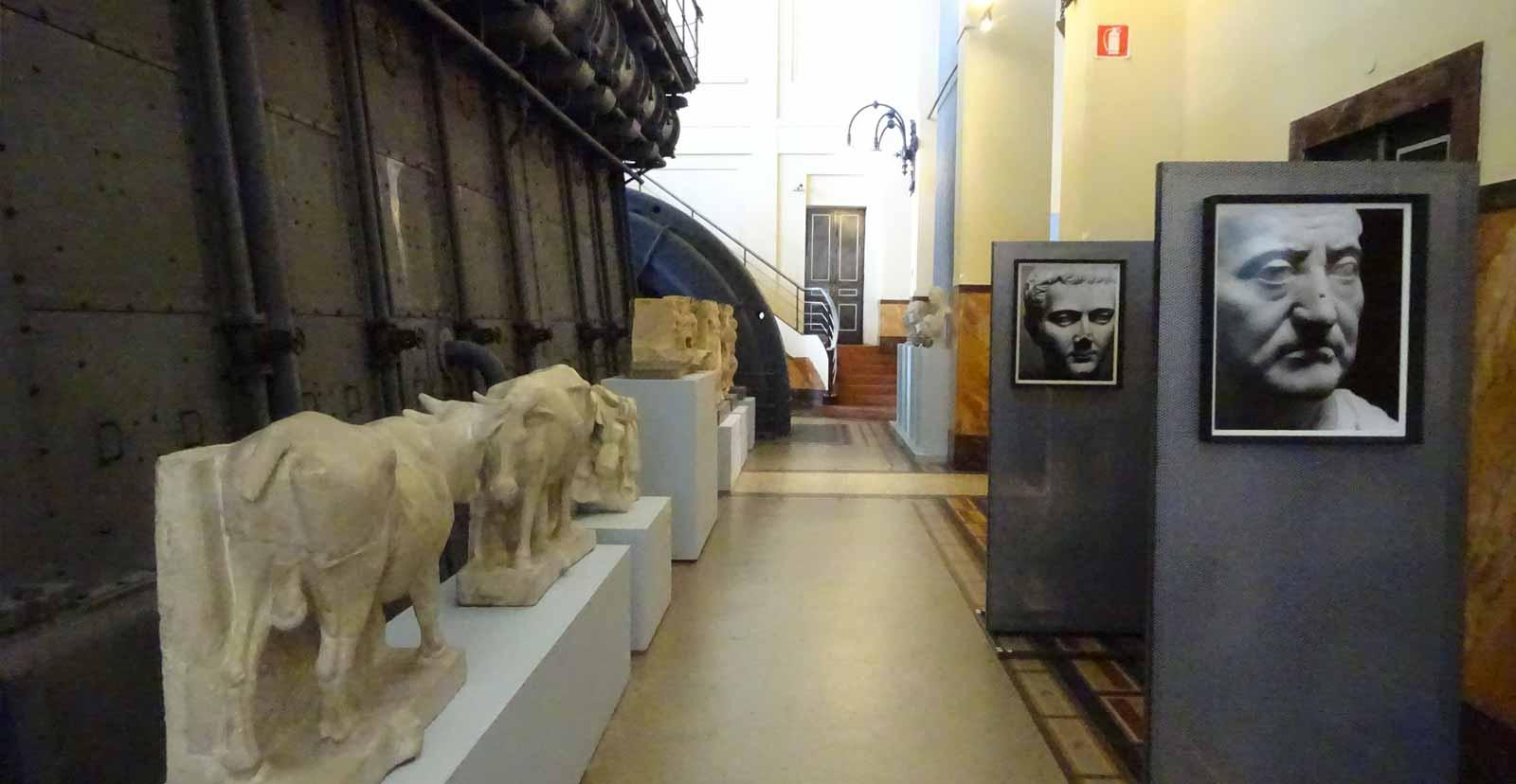 Exhibition in Museo Centrale Montemartini.