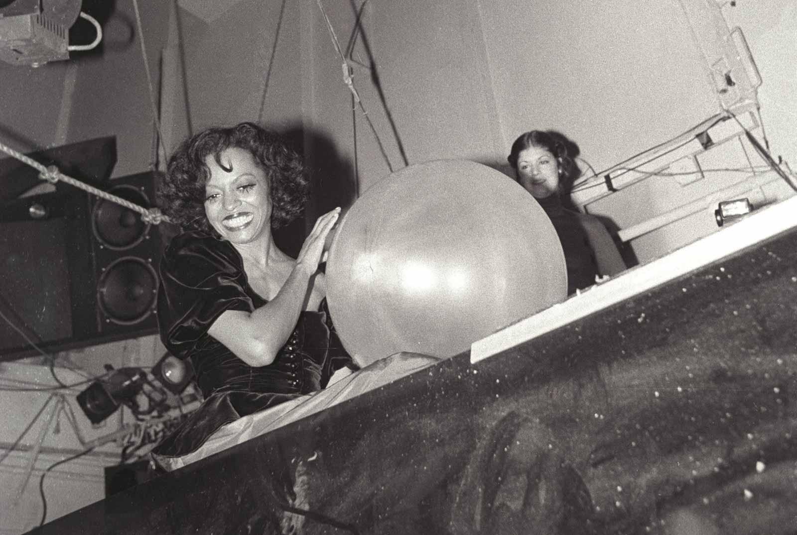 Diana Ross, New Year's Eve, 1979.