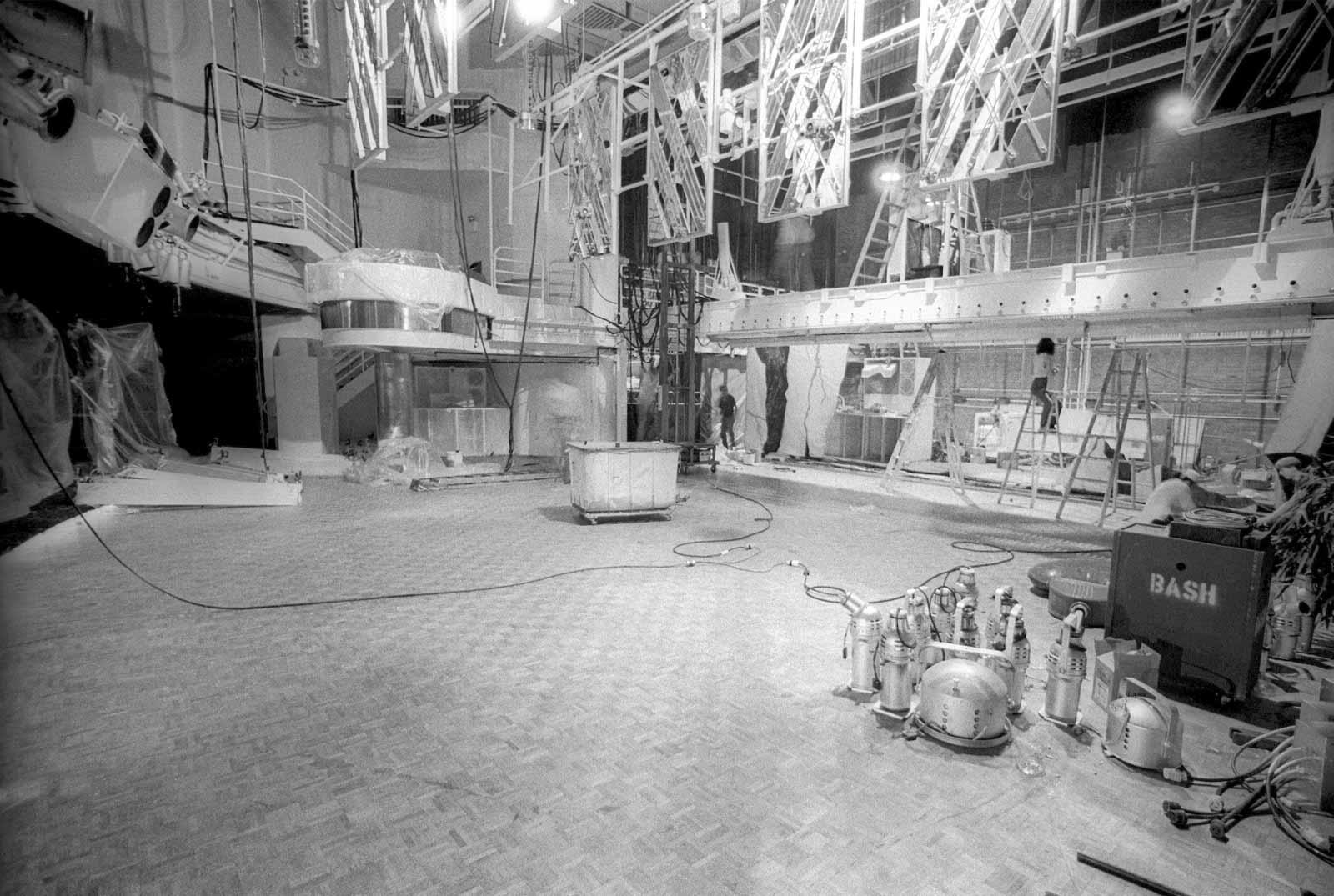 Dance Floor Renovation, 1981.