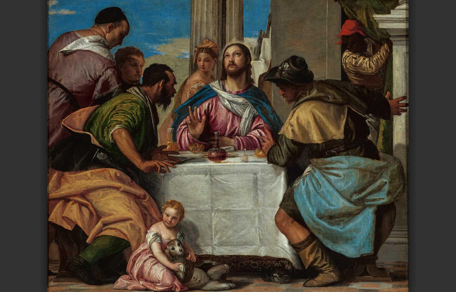 Supper at Emmaus, mid 1570s. Paolo Caliari, called Veronese.
