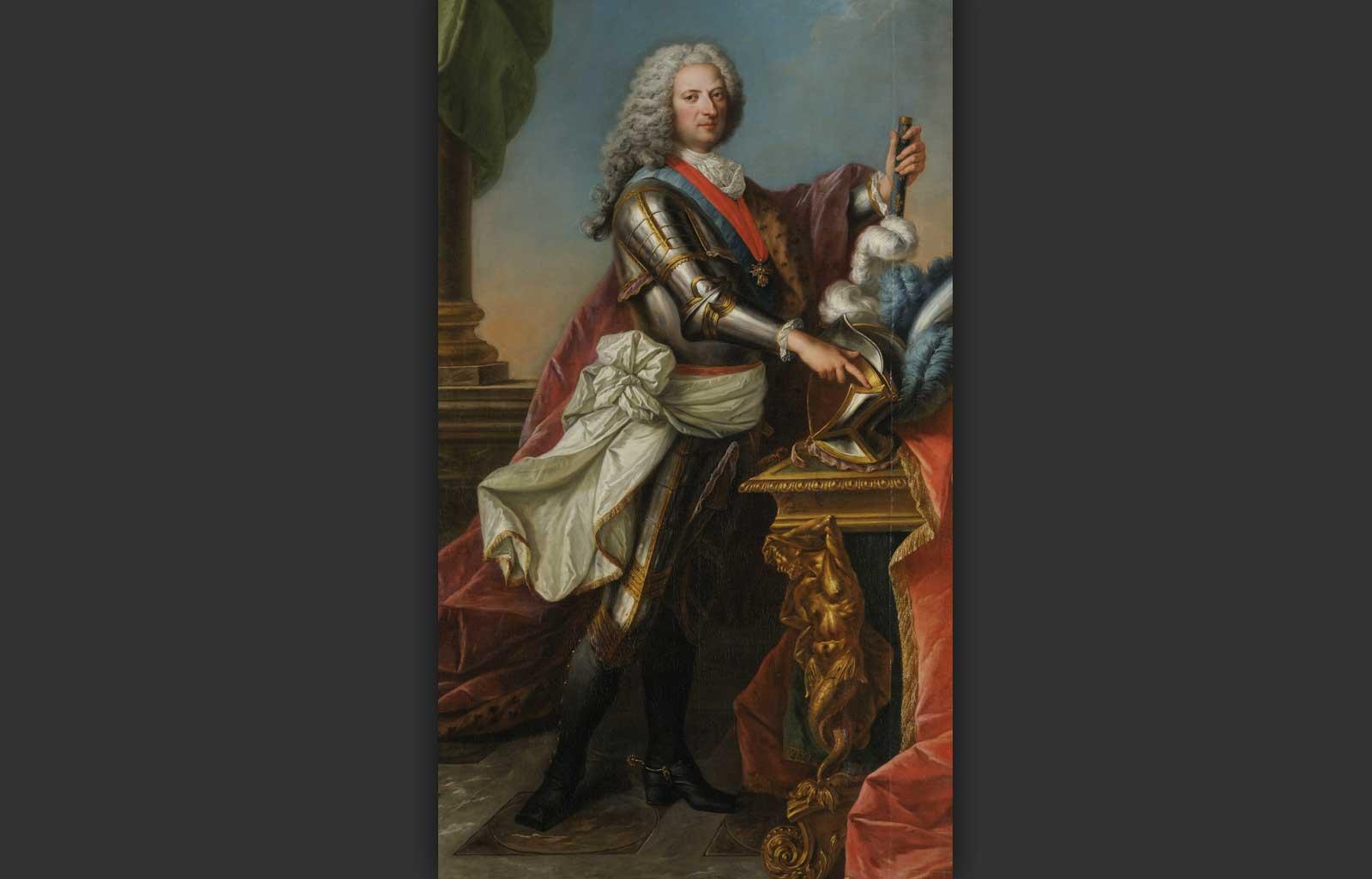 Philippe II, Duke of Orléans, 1715-1723, Attributed to Guy Noël Aubry.