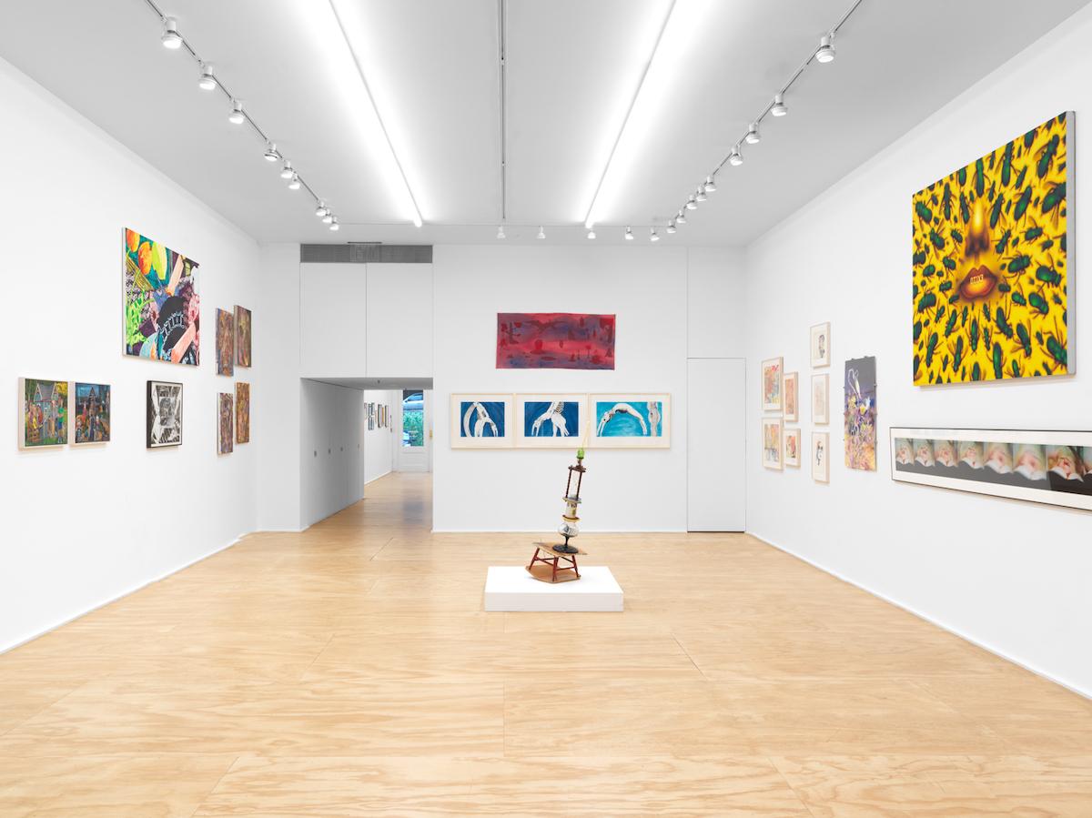 Installation view of Retinal Hysteria. 