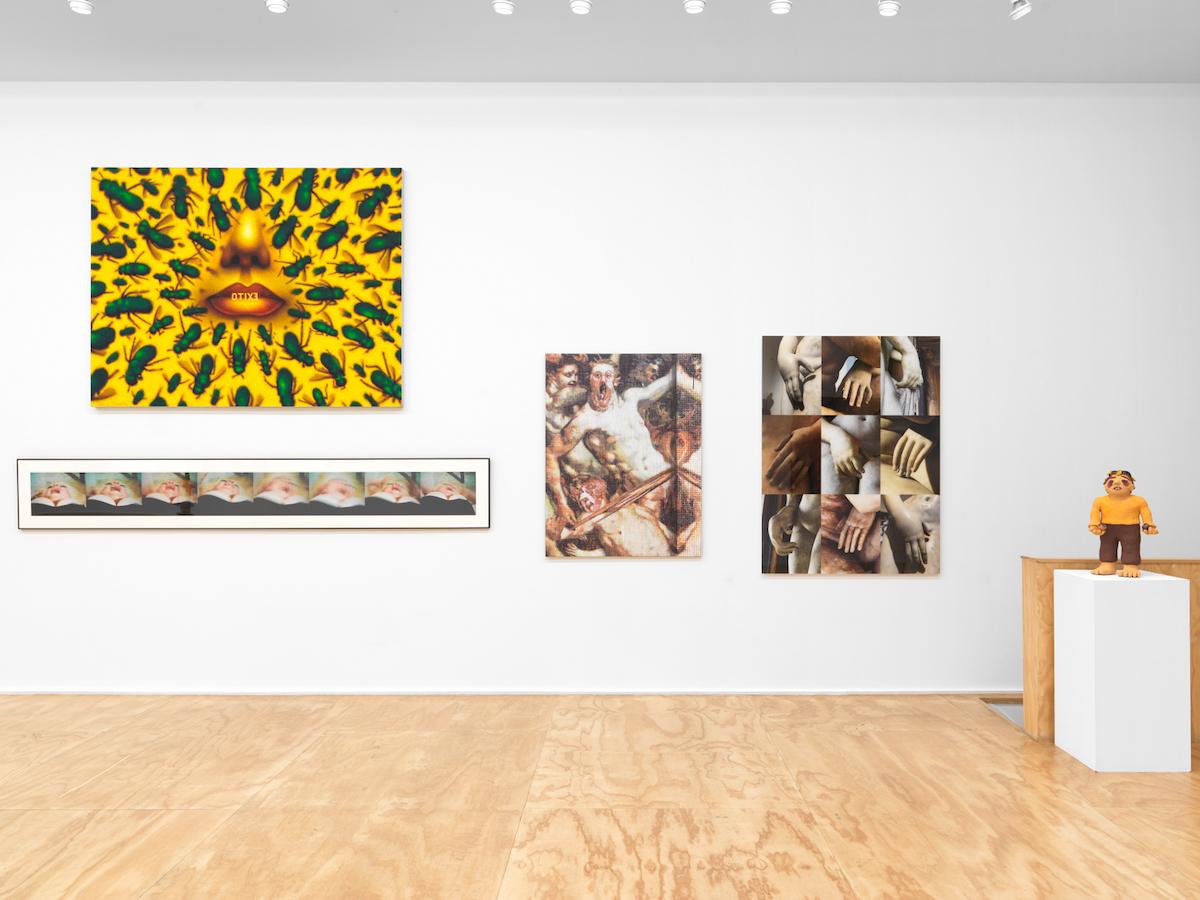 Installation view of Retinal Hysteria. 