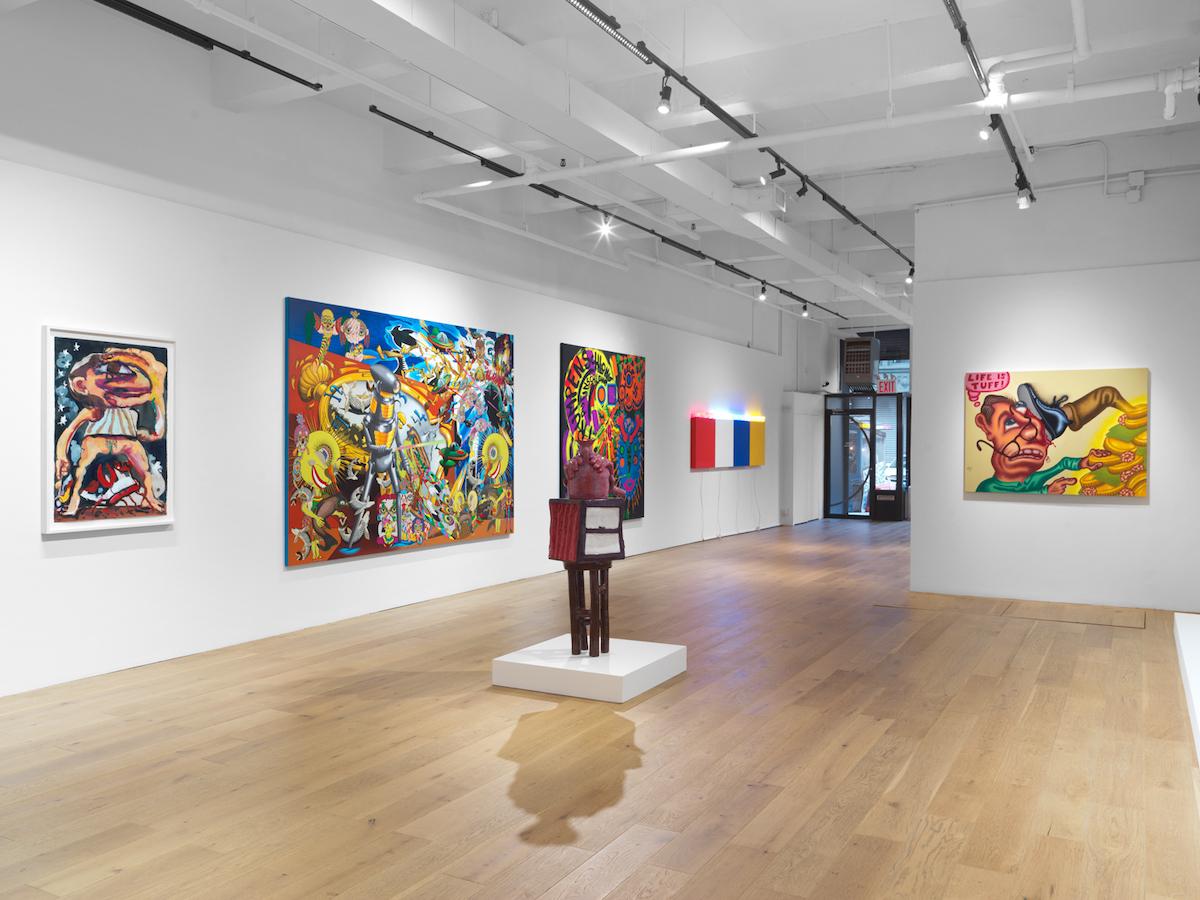 Installation view of Retinal Hysteria