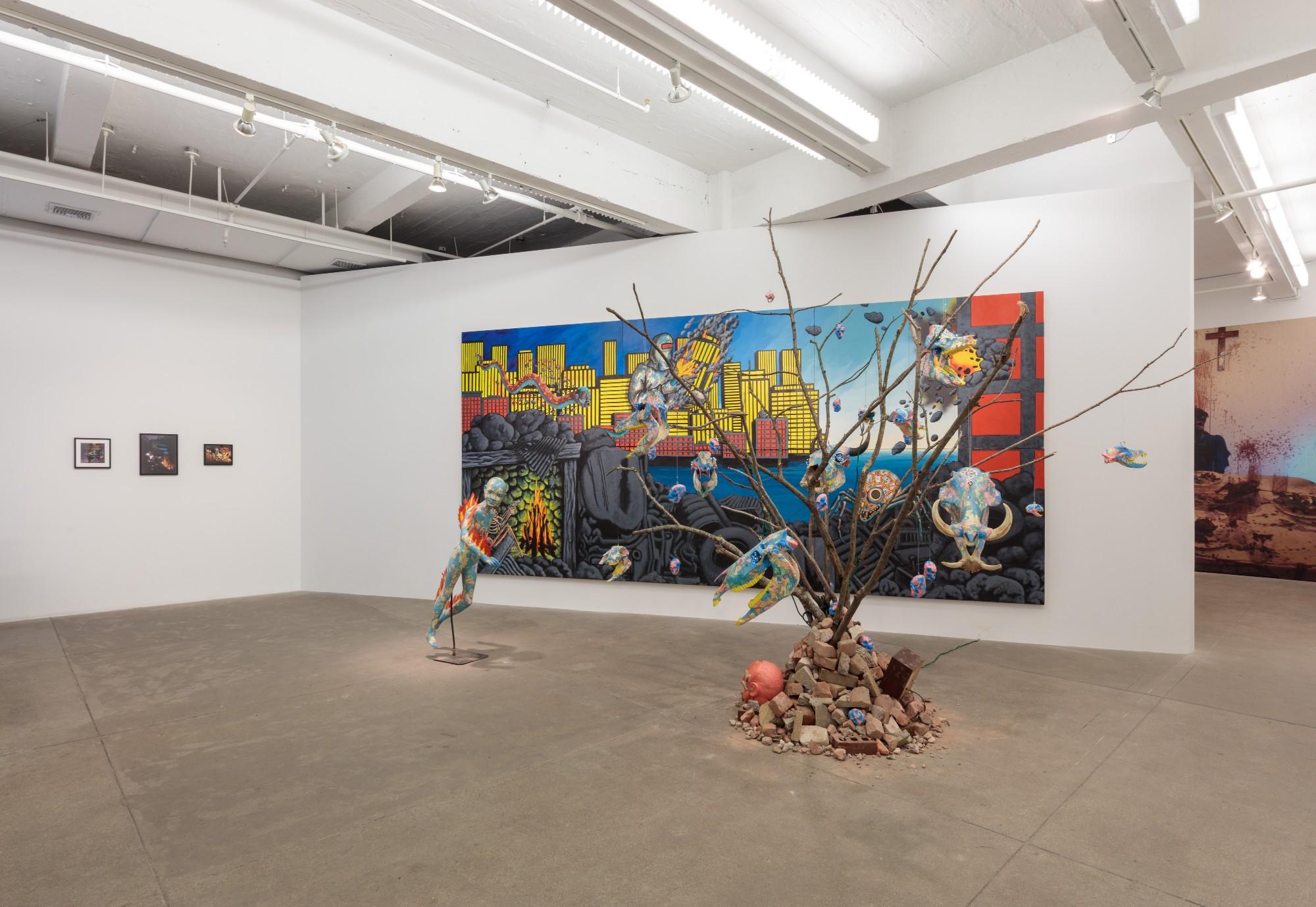Installation view, Soon All This Will Be Picturesque Ruins: The Installations of David Wojnarowicz at P·P·O·W, New York, now available to view online.