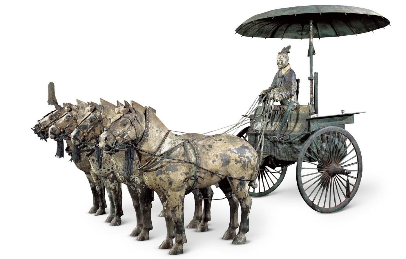 Chariot No. 1 with Horses
