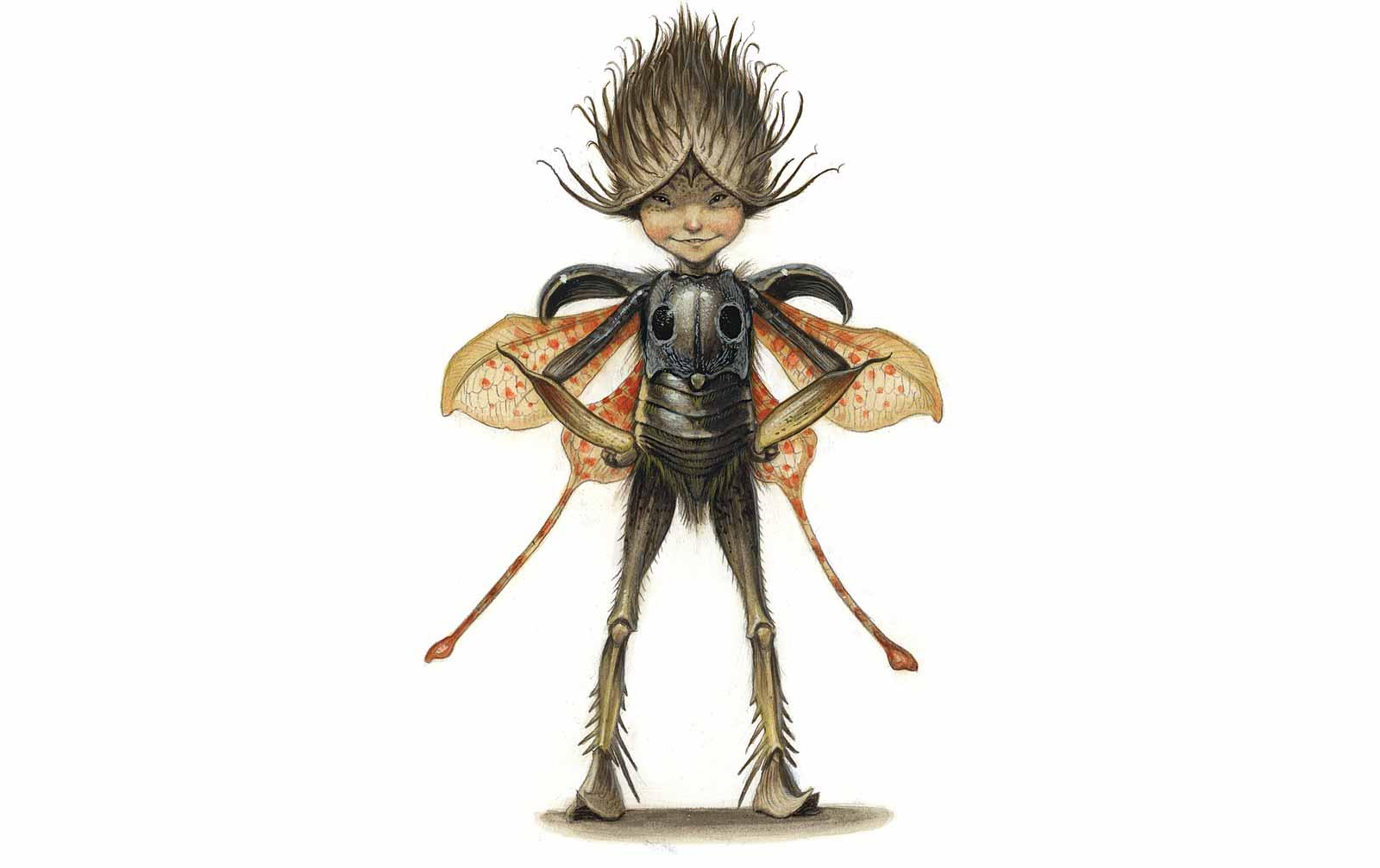 Tony DiTerlizzi. Toadshade Sprite from Arthur Spiderwicks Field Guide to the Fantastical World Around You, 2005.