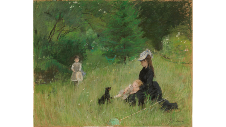 Berthe Morisot, In the park, c. 1874. Petit Palais, Museum of Fine Arts of the City of Paris.