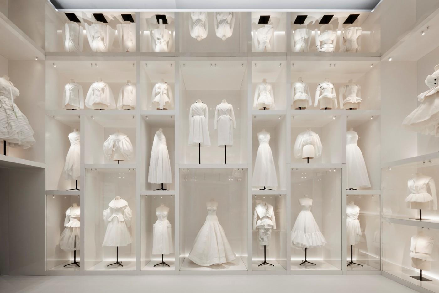 The V&A's Christian Dior Designer of Dreams exhibition, Atelier section