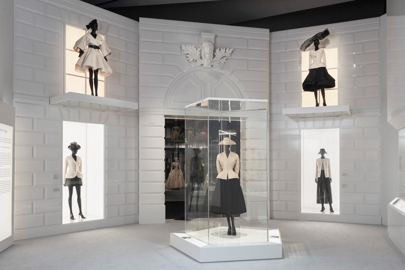 The V&A's Christian Dior Designer of Dreams exhibition, The New Look section