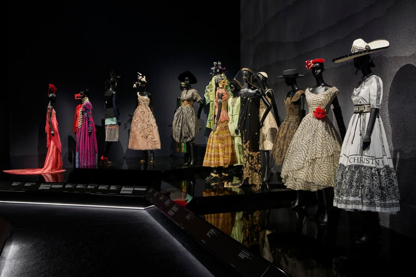 The V&A's Christian Dior Designer of Dreams exhibition, Travels section
