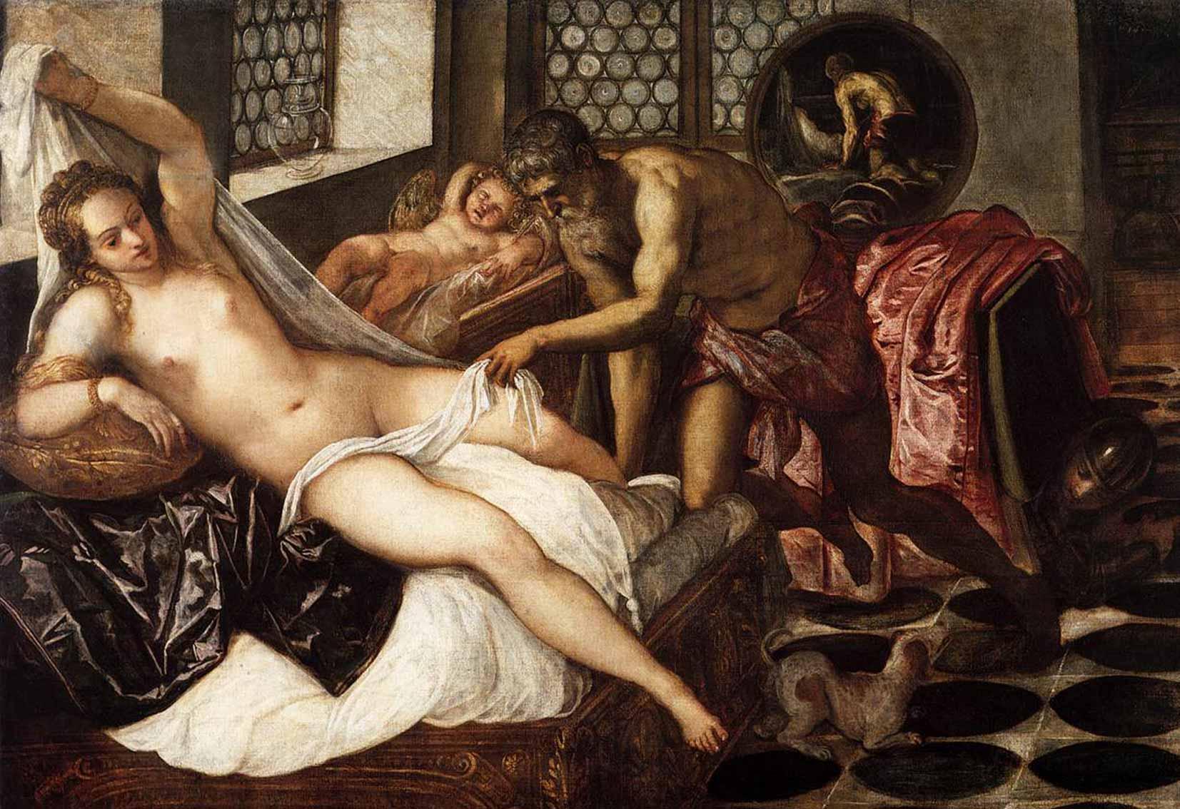 Jacopo Tintoretto, Venus and Mars Surprised by Vulcan, c. 1551.