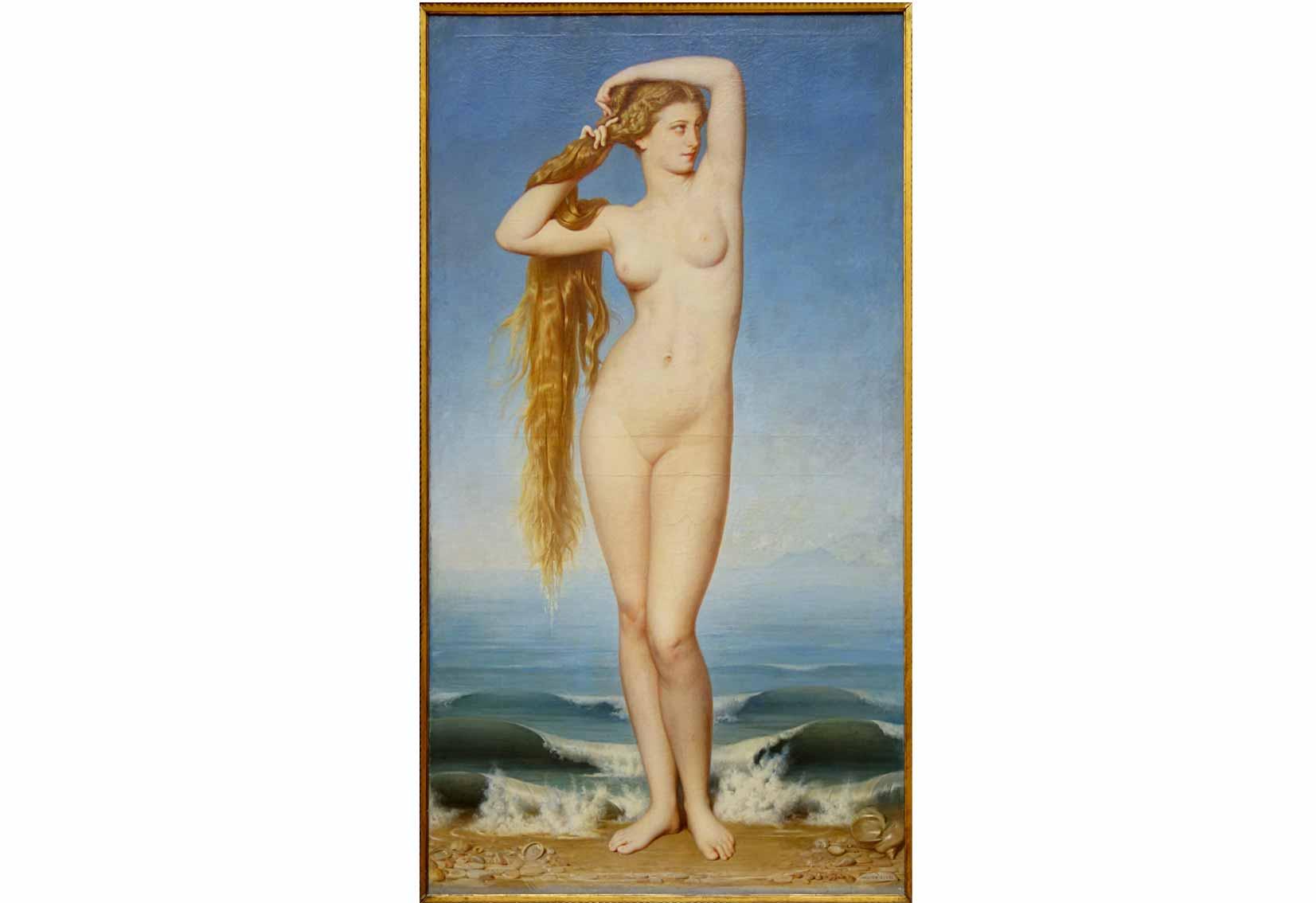 Eugène Emmanuel Amaury Pineux Duval, The Birth of Venus, 1862.