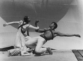 Carmen de Lavallade and Alvin Ailey at Jacobs Pillow, 1961. 