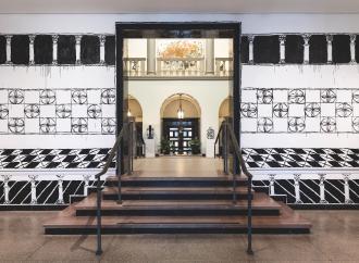 Elisabeth Kley, installation view of Cymodocea at the Currier Museum of Art, Manchester, New Hampshire, May 16-August 18, 2024.