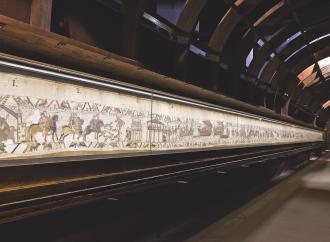 The Bayeux Tapestry not only narrates a major historical event but also records information about everyday life in medieval England and France.