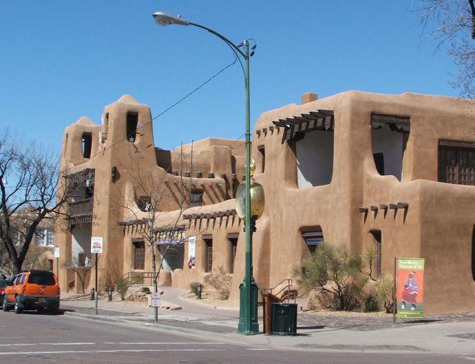 New Mexico Art Museum exterior