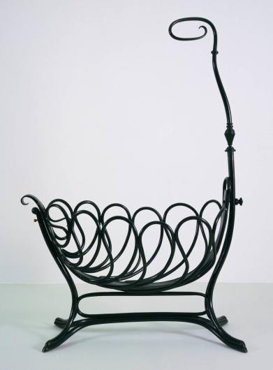 J. & J. Kohn, Child's cradle (model 1573), c. 1895