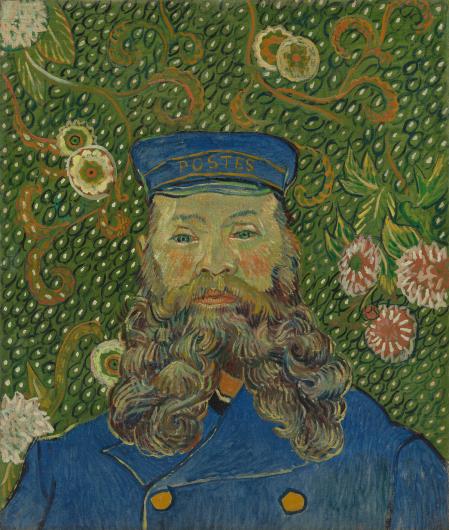 Vincent van Gogh, Portrait of Joseph Roulin, c. 1889