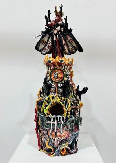 Alejandro Garcia Conteras, Glory Holes, 2026. Glazed ceramic. Courtesy Ceramica Suro