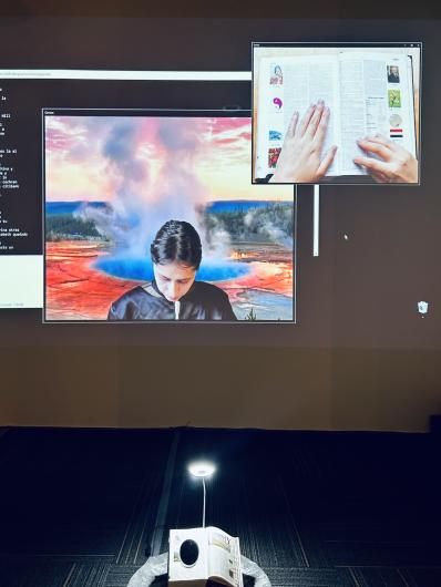 9. Angie Rengifo (Bogotá, b. 1994), no/eres/tu/soy/yo, Video performance, 2019-2022, Artecamera section, curated by Ximena Gama, curator of the National Library of Colombia