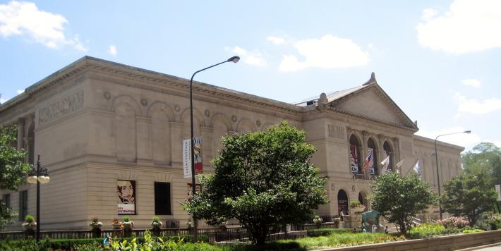 facade of the art institute of chicago