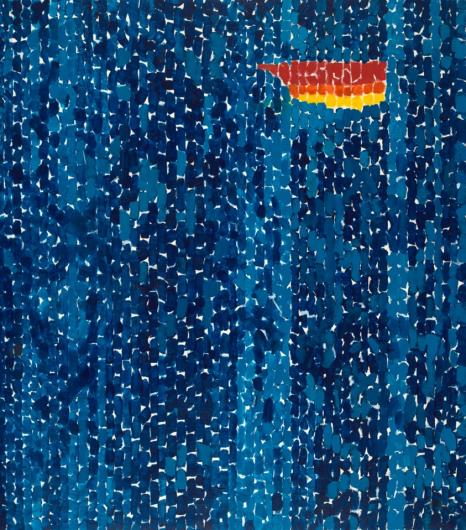 Alma Thomas, Starry Night and the Astronauts, 1972. Art Institute of Chicago