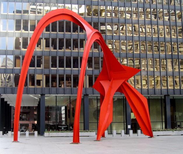 Alexander Calder, Flamingo, 1974