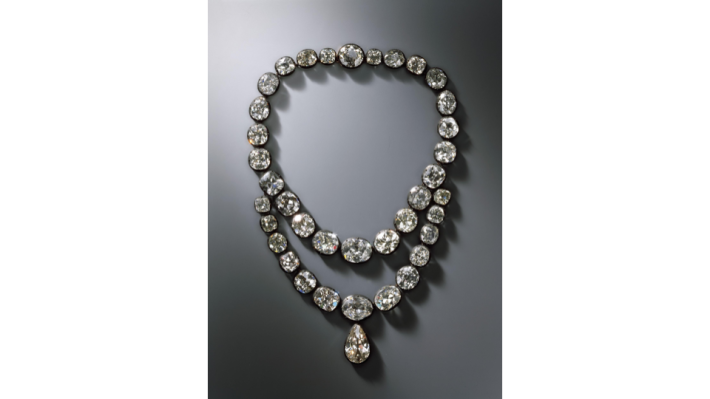 diamond Necklace belonging to Queen Amalie Auguste, Dresden 1824.