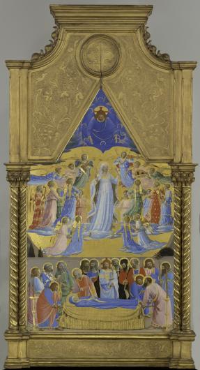 Dormition and Assumption of the Virgin, Dominican Fra Angelico