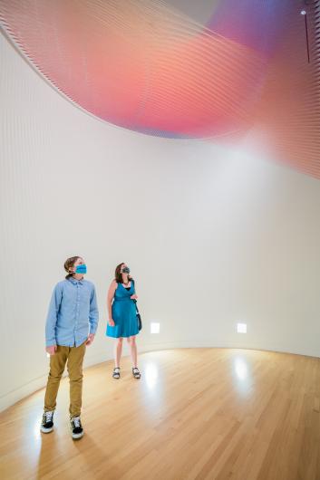 Plexus No. 27 by Gabriel Dawe at Crystal Bridges Museum of American Art