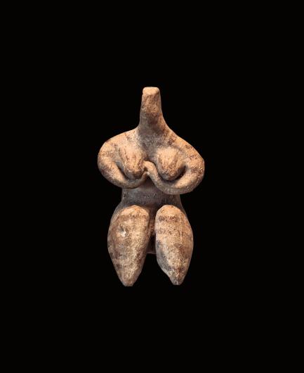 Image: Fertility Figure, Halaf culture, Mesopotamia, 6000 – 5100 BCE, Terracotta, Louvre Museum, Paris