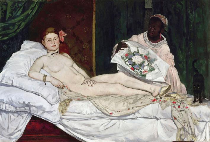 Édouard Manet, Olympia, 1865.