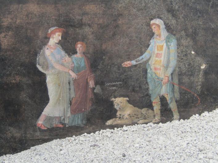 Archaeological Park of Pompeii. 