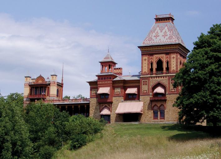 South Façade, Main House, Frederic Edwin Church’s Olana, Hudson, N.Y. 2006