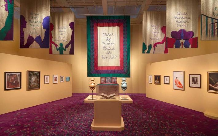 Judy Chicago: Herstory installation view