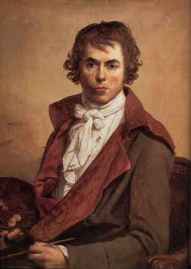 Jacques-Louis David, Self-Portrait, 1794.